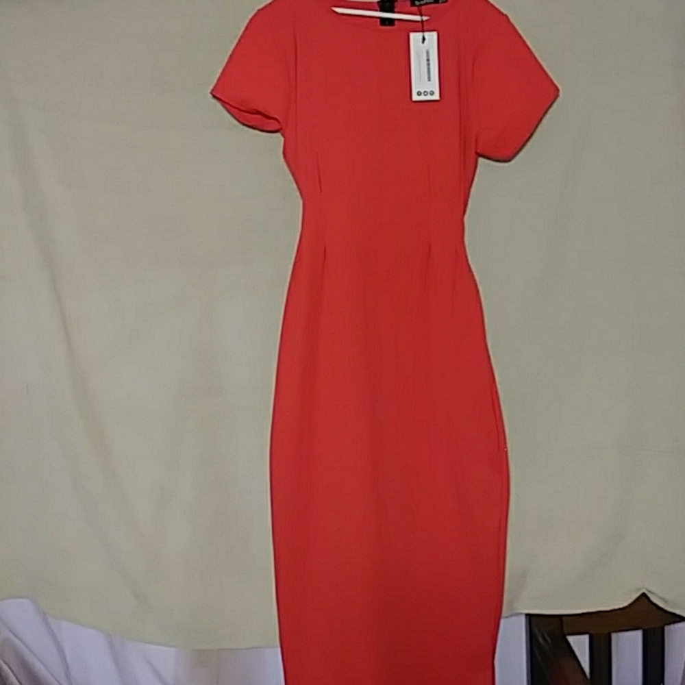 Red Midi dress